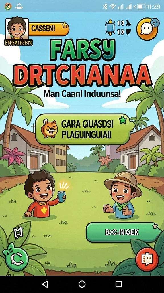 Tampilan antarmuka yang ramah pengguna.