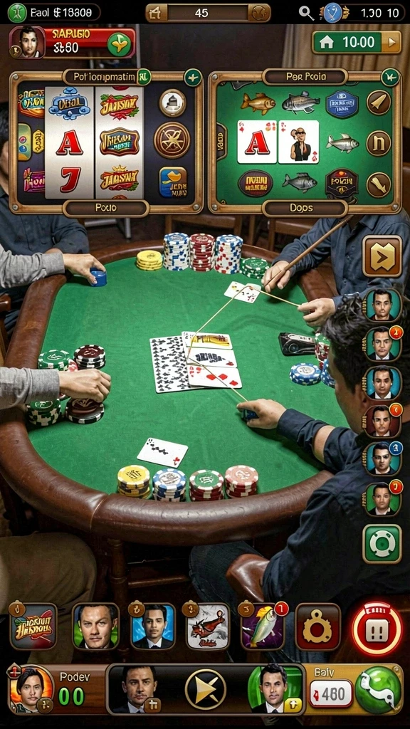 Fitur multiplayer untuk bermain bersama teman.