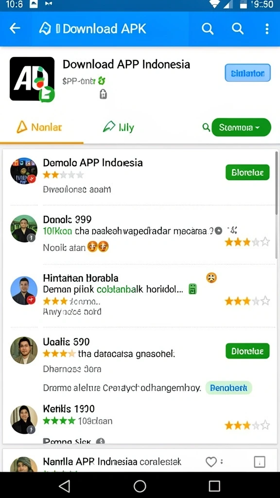Beragam pilihan permainan yang tersedia.