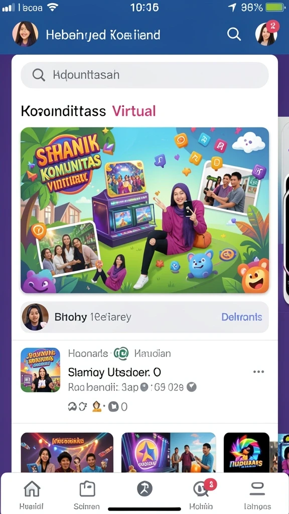 Tampilan antarmuka yang user-friendly dan menarik.