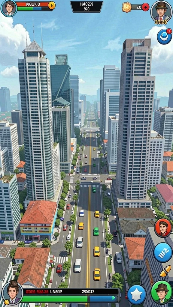 Fitur sosial yang memungkinkan interaksi antar pemain.