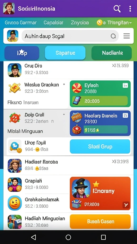 Berbagai fitur menarik untuk pengalaman bermain yang lebih seru.