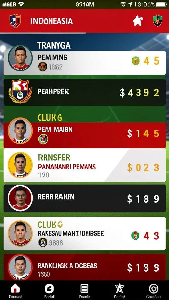 Fitur interaksi sosial untuk pemain.