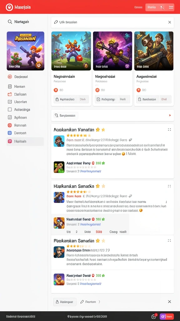 Grafis yang menakjubkan dengan detail yang halus.