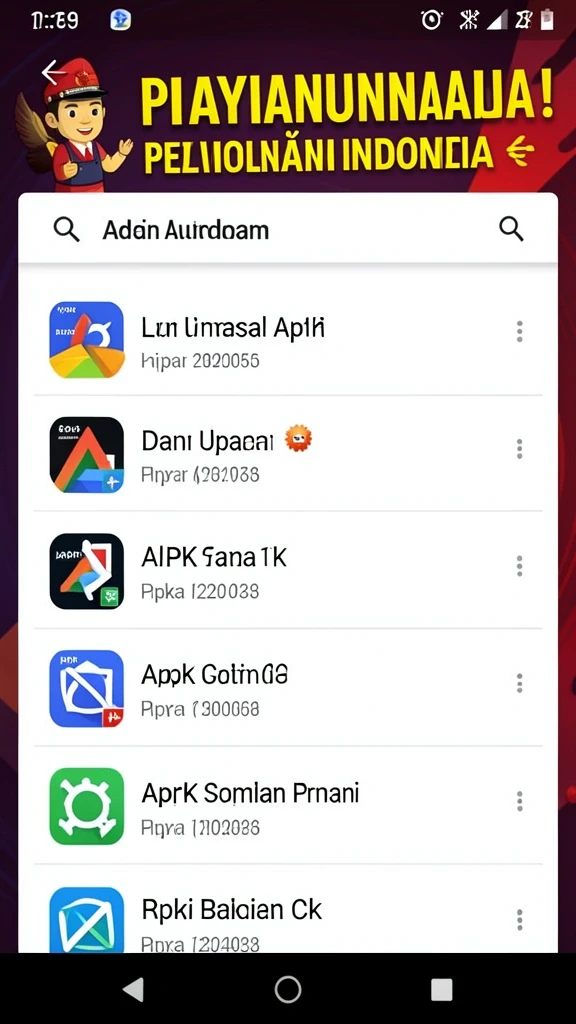 Tampilan antarmuka yang intuitif dan ramah pengguna.