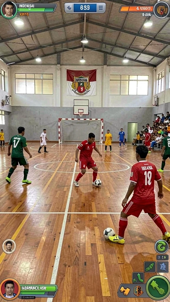 Karakter yang beragam dan unik untuk dipilih.