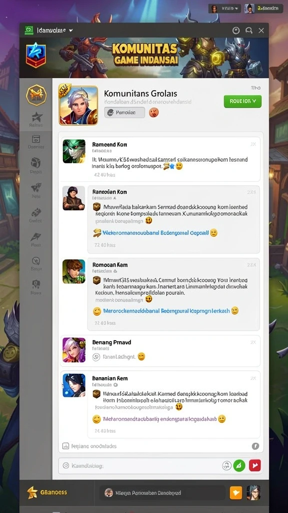 Gameplay seru dengan berbagai tantangan menarik.