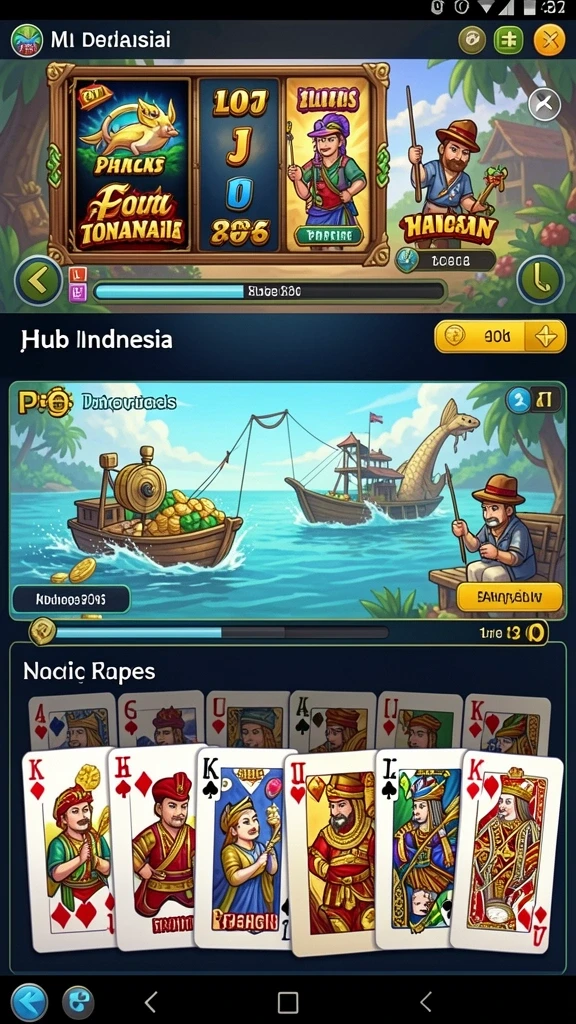 Tampilan antarmuka yang menarik dan user-friendly.