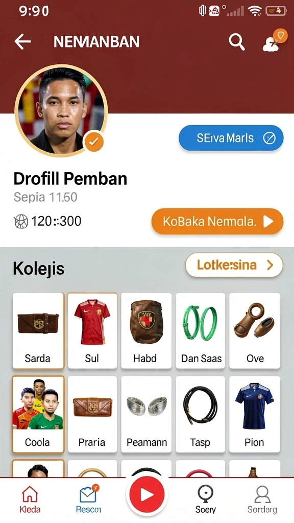 Screenshot menampilkan antarmuka utama GN777 yang menarik.