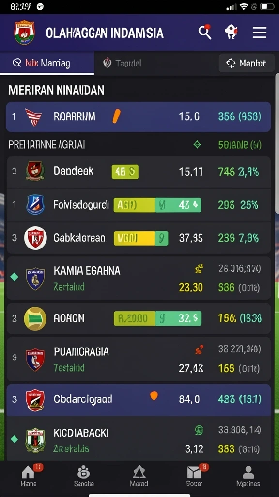 Screenshot aplikasi IDKLUB menggambarkan komunitas aktif di dalam game.