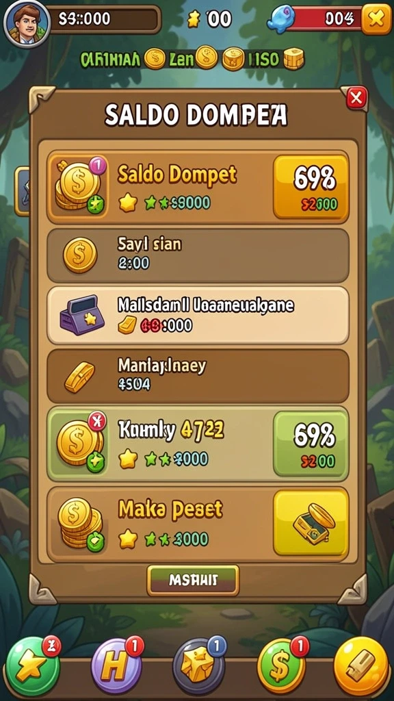 Tampilan karakter utama dalam game IDR77.