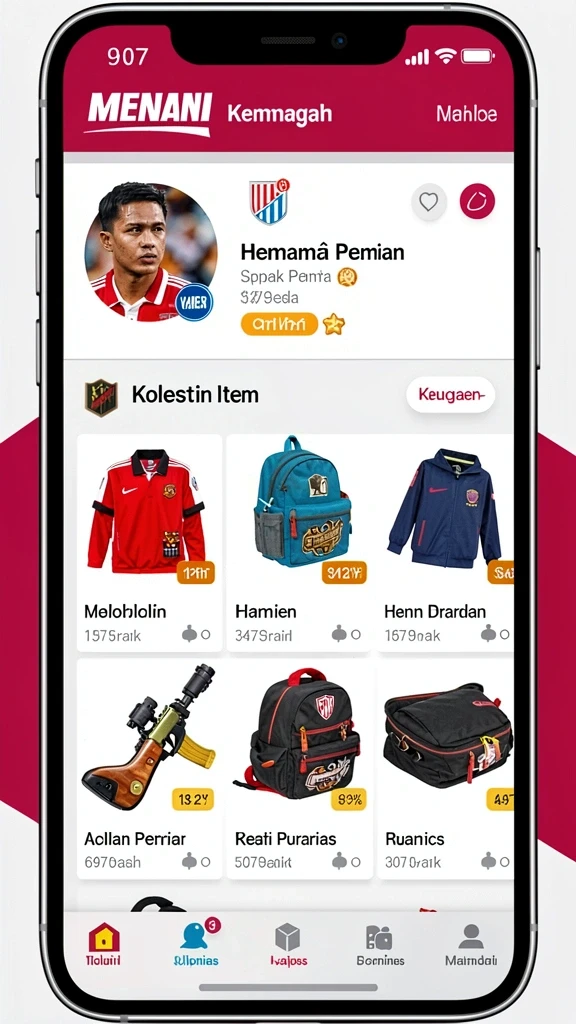 Tampilan antarmuka pengguna yang menarik dan ramah.