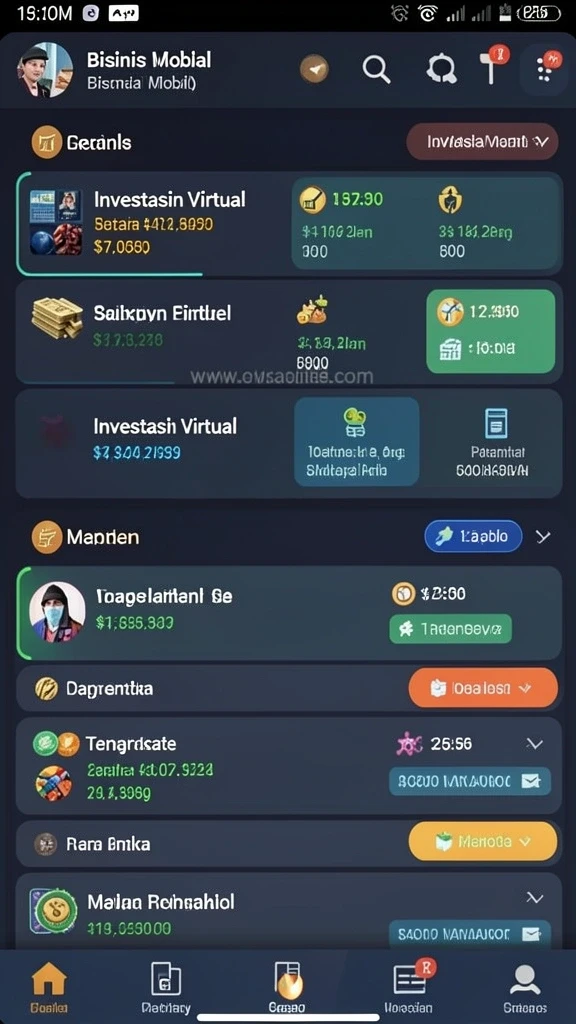 Tampilan antarmuka yang intuitif dan menarik.