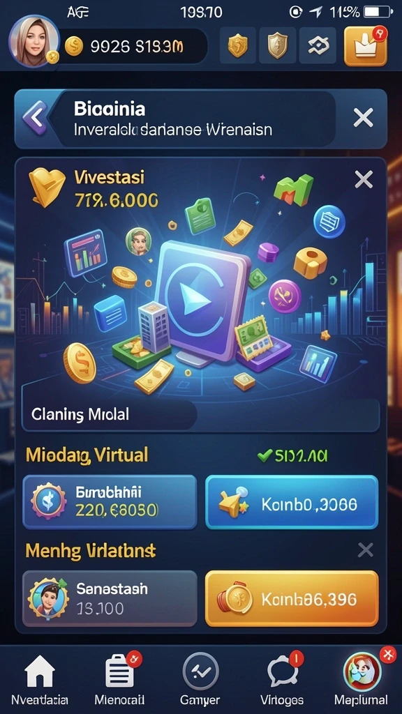 Tampilan antarmuka pengguna yang menarik dan intuitif.