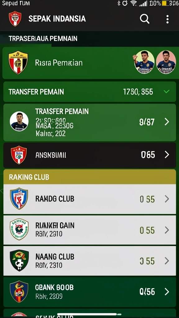 Tampilan awal KAPTEN77 yang menarik dan penuh warna.