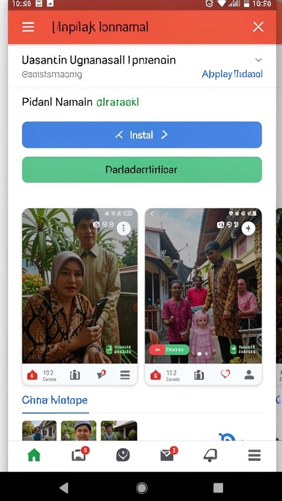 Karakter-karakter dengan desain menarik dan unik.