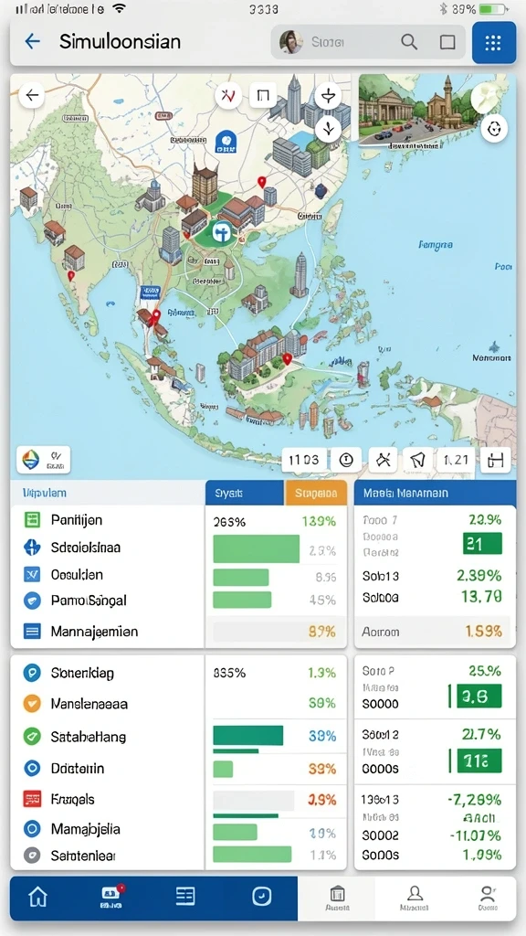 Beragam karakter unik untuk dipilih.