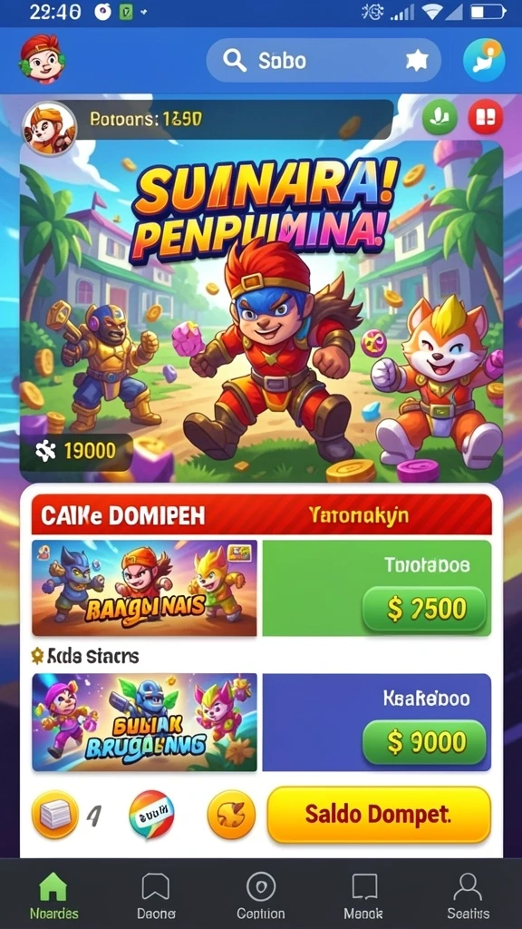 Tampilan antarmuka yang menarik dan mudah dipahami.