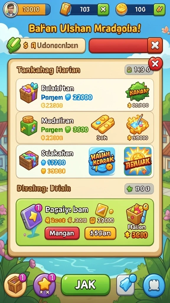 Fitur multiplayer yang memungkinkan Anda bermain dengan teman.