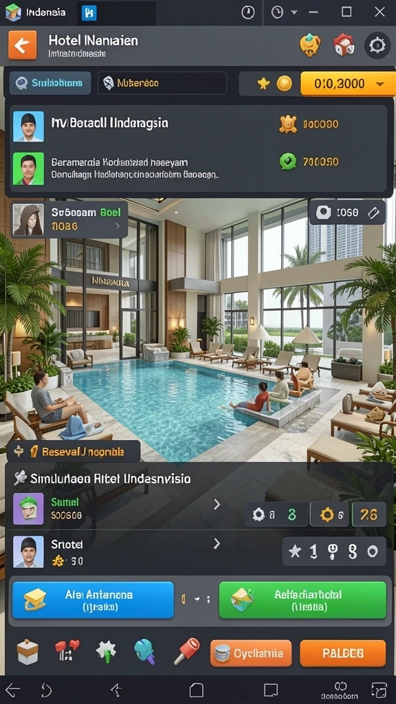 Tampilan antarmuka yang menarik dan user-friendly.