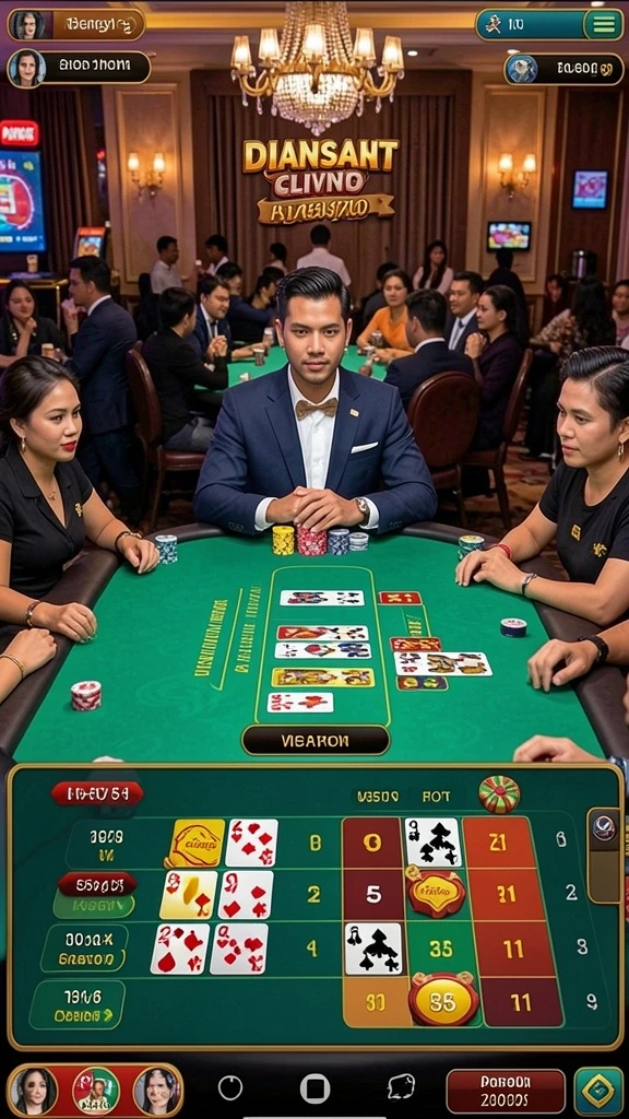 Fitur multiplayer yang memungkinkan pemain beradu keberuntungan.