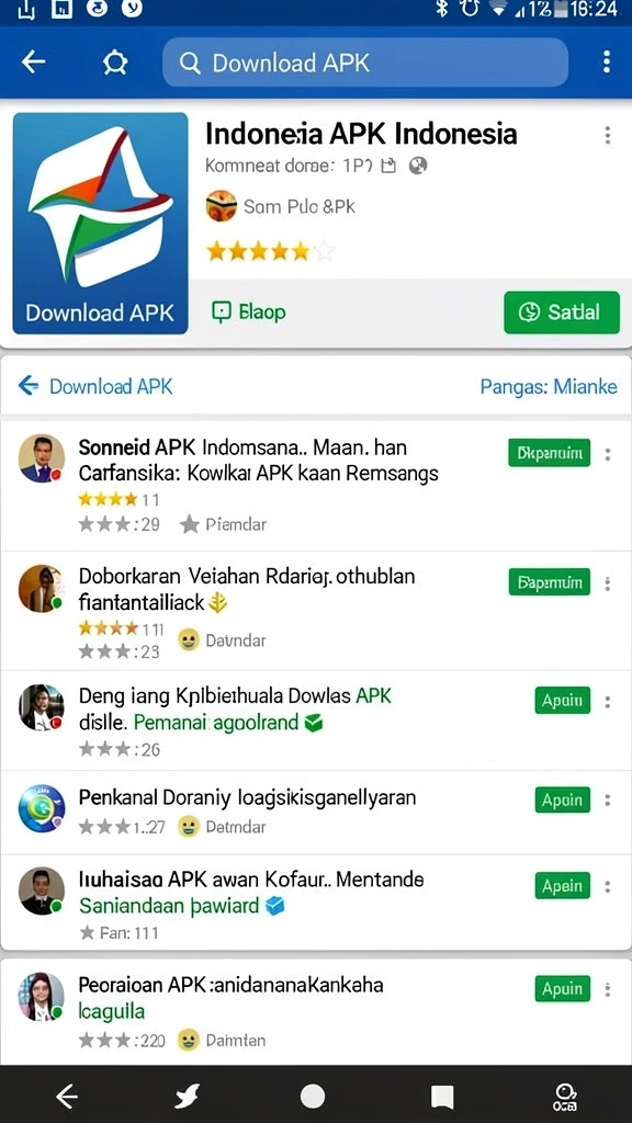 Pemandangan menakjubkan dari dunia fantasi.