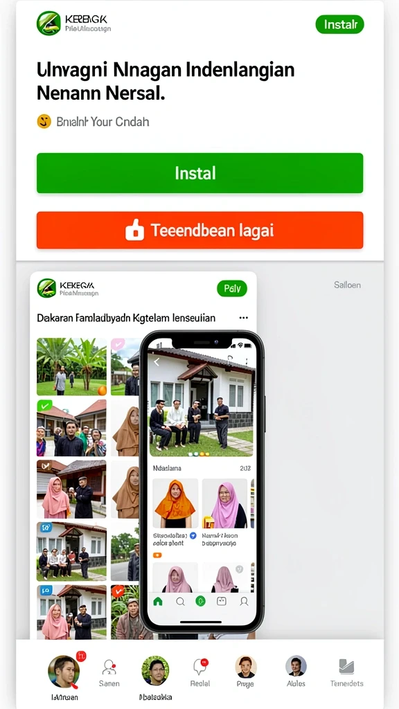 Tampilan antarmuka yang menarik dan mudah dinavigasi.