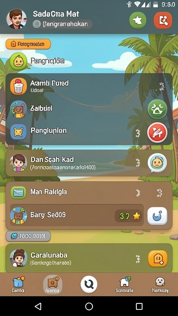 Grafis yang memukau dan penuh warna.
