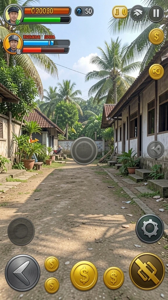 Karakter yang beragam dan menarik.
