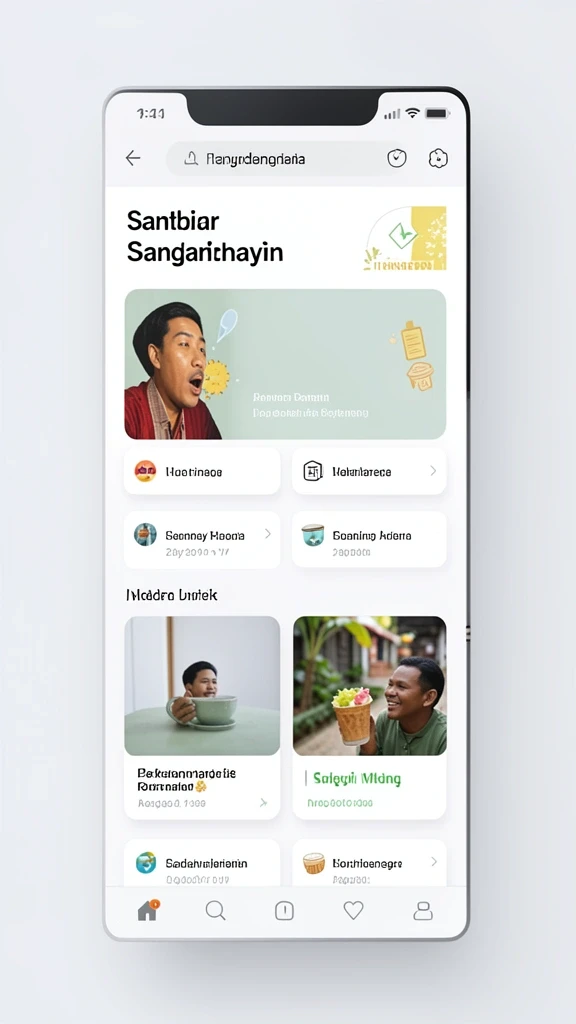 Antarmuka pengguna yang menarik dan mudah dinavigasi.