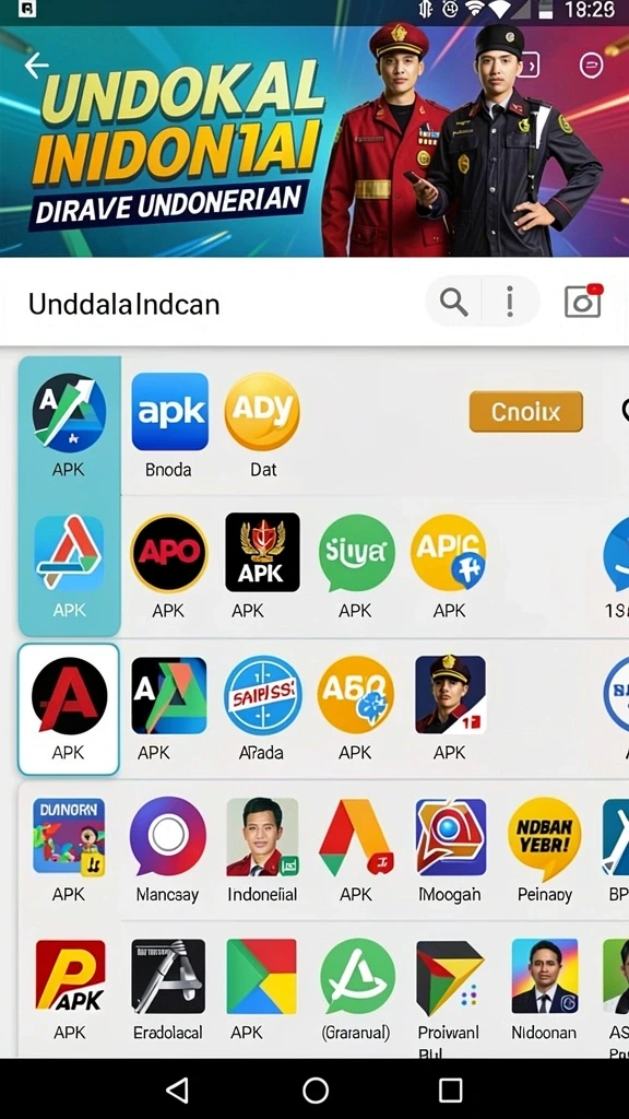 Tampilan antarmuka yang bersih dan intuitif.