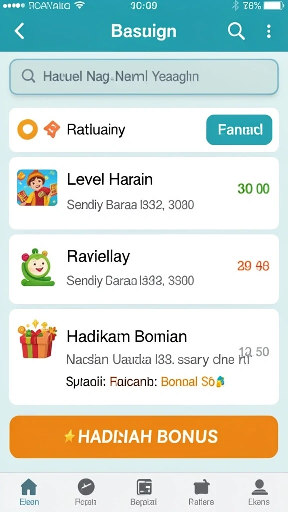 Tampilan antarmuka PENITI4D yang ramah pengguna.