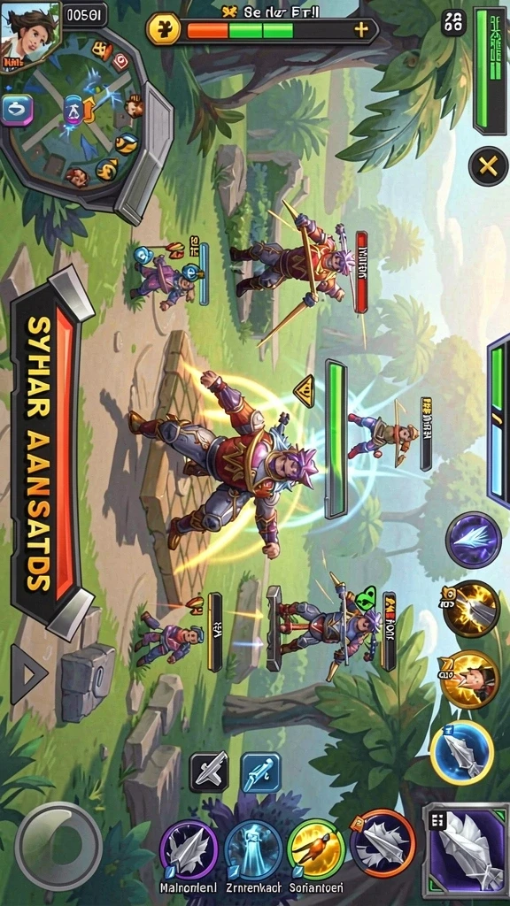 Tangkapan layar memperlihatkan momen kerja sama tim di multiplayer.