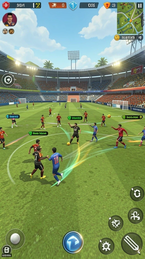 Mode multiplayer yang mendebarkan.
