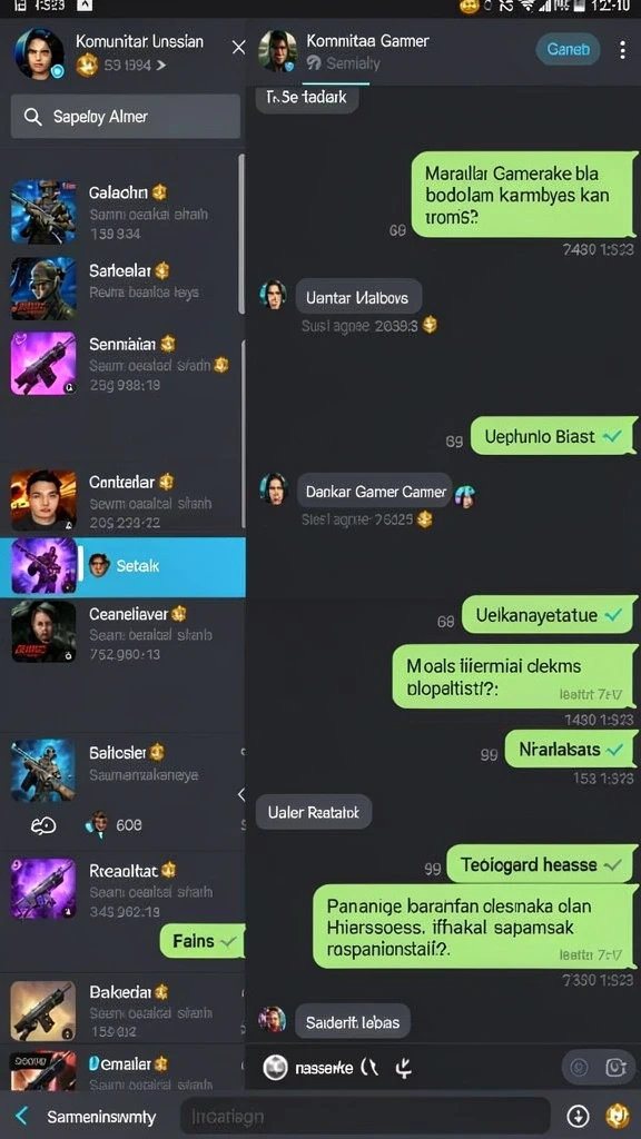 Tampilan awal yang menarik dan mengundang.