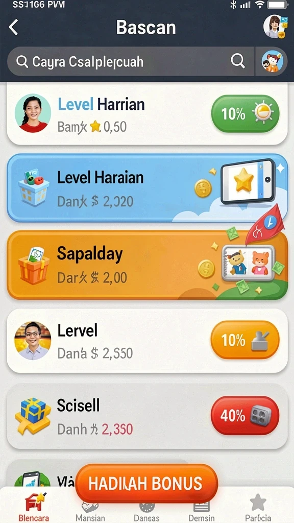 Pengguna bersenang-senang di mode multiplayer.