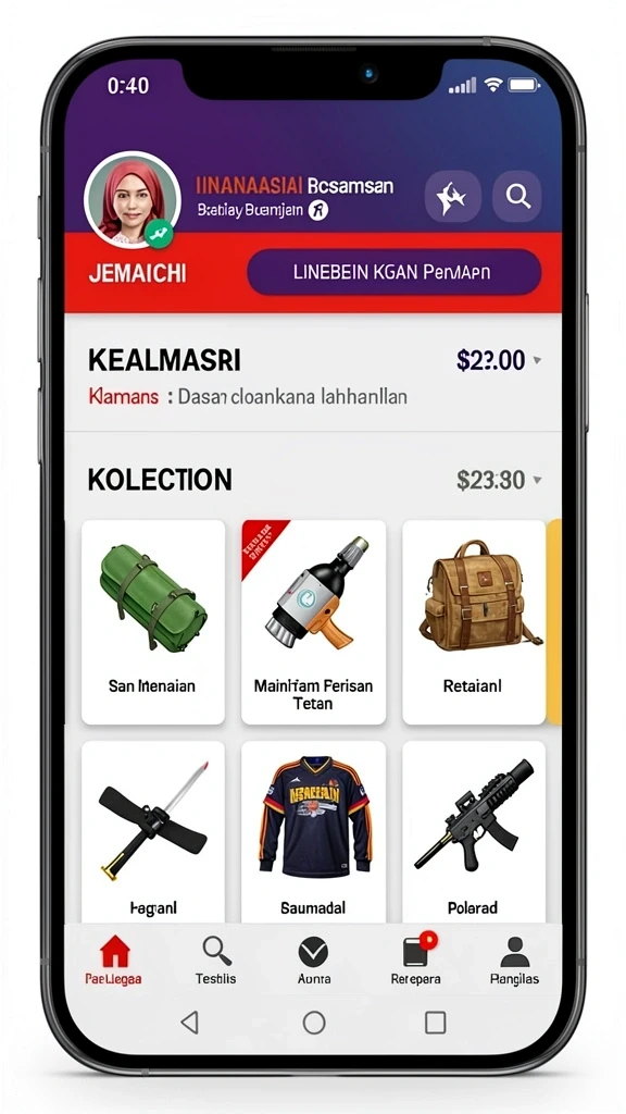 Beragam mode permainan untuk dipilih.