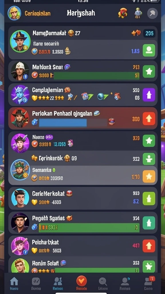 Mode multiplayer yang seru dan interaktif.