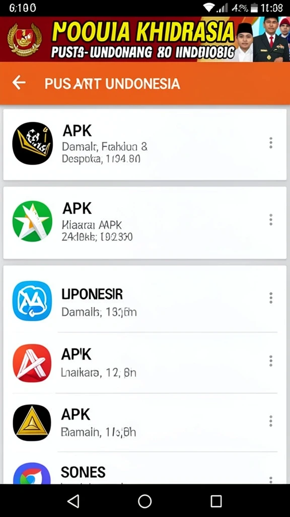 Tampilan antarmuka pengguna yang intuitif dan mudah dinavigasi.