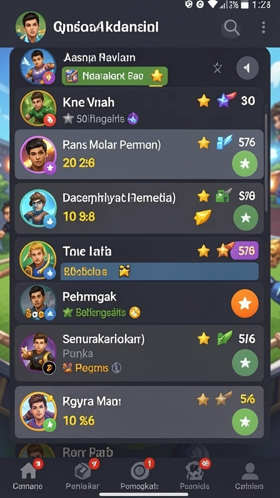 Tampilan menarik dan mudah digunakan.